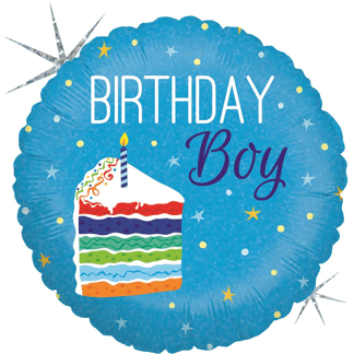 Birthday boy lagkage - Giv en ballon