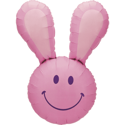 Pink kanin - Giv en ballon