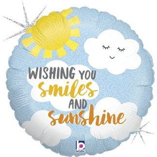 Wishing you smiles and sunshine - Giv en ballon