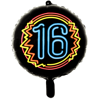 Neon 16 år - Giv en ballon