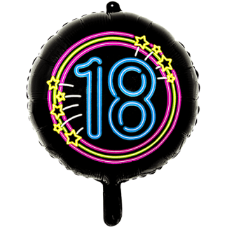 Neon 18 år - Giv en ballon