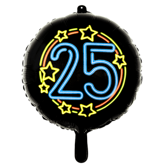 Neon 25 år - Giv en ballon