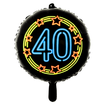 Neon 40 år - Giv en ballon