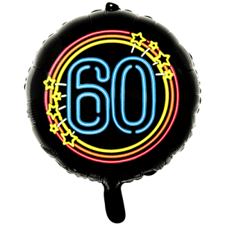 Neon 60 år - Giv en ballon