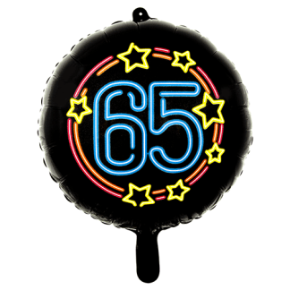 Neon 65 år - Giv en ballon