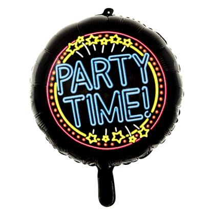 Neon party time - Giv en ballon