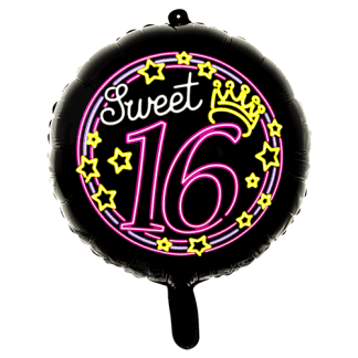 Neon sweet 16 - Giv en ballon