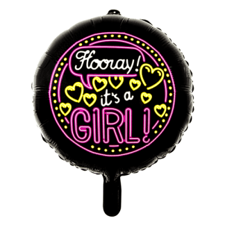 It's a girl neon - Giv en ballon