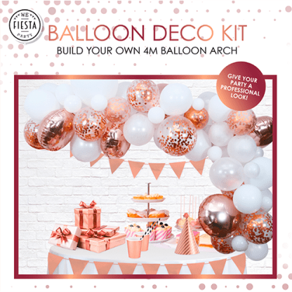 Ballonbue sæt - Rose gold