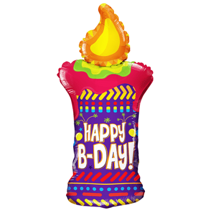 Happy birthday candle