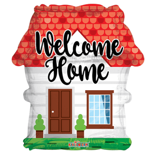 Welcome home house - Giv en ballon