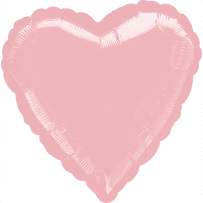 Folie hjerte pastel pink