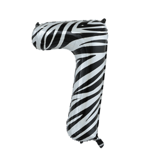 Folie tal 7 - Zebra - Giv en ballon