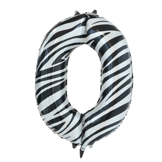 Folie tal 0 - Zebra - Giv en ballon
