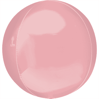 Pastel pink orbz ballon - Giv en ballon