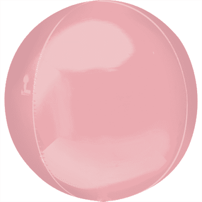 Pastel pink orbz ballon 38x40cm