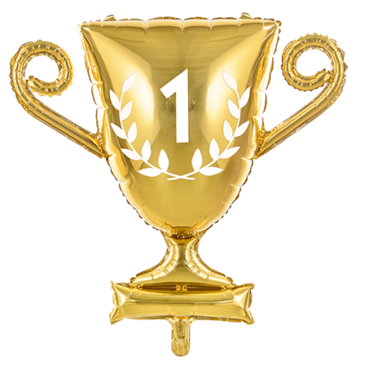 Guld pokal første plads