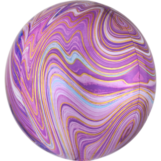 Marblez Purple orbz - Giv en ballon