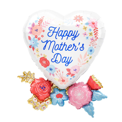 Happy mothers day artful flowers