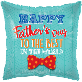 Happy fathers day square - Giv en ballon