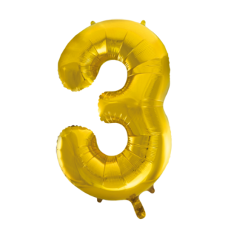 Folie tal 3 - Guld - Giv en ballon