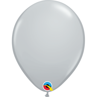Gray 11" ballon – 100 stk