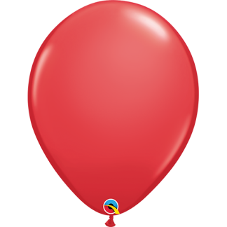 Red 16" ballon – 50 stk