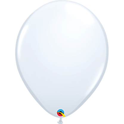 White 16" ballon – 50 stk