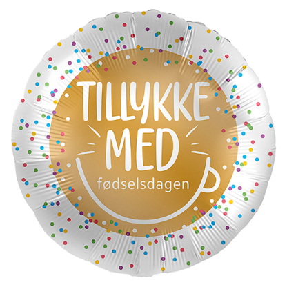 Tillykke med fødselsdagen - Giv en ballon