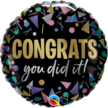 Congrats you did it - Giv en ballon