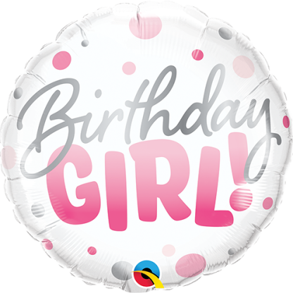 Lyserøde prikker birthday girl