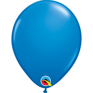 Dark blue - Rund 5" ballon - 100 stk