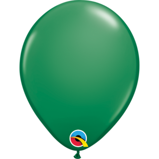 Green - Rund 5" ballon - 100 stk