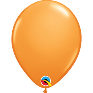 Orange - Rund 5" ballon - 100 stk