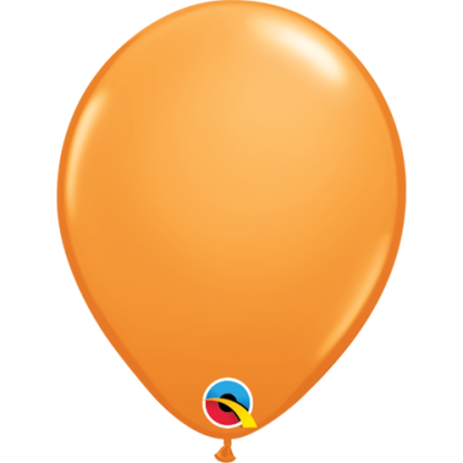 Orange - Rund 5" ballon - 100 stk