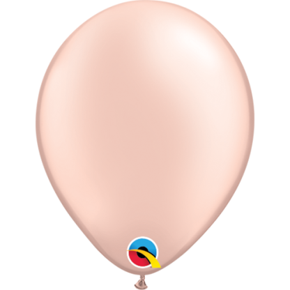 Pearl peach - Rund 5" ballon - 100 stk