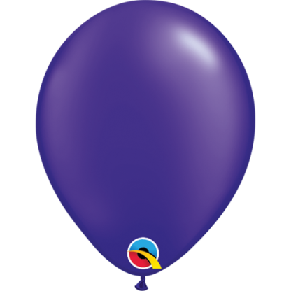 Pearl quartz purple - Rund 5" ballon - 100 stk