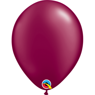 Pearl burgundy 11" ballon – 100 stk