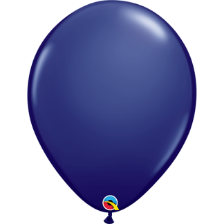 Navy 16" ballon – 50 stk