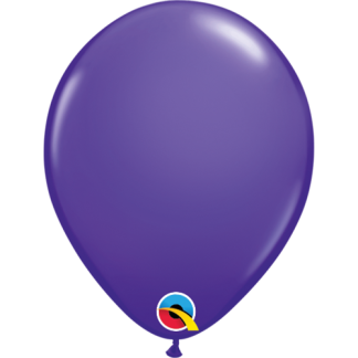 Purple violet - Rund 5" ballon - 100 stk