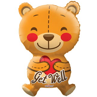 Get well bear - Giv en ballon