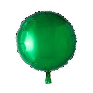 Folieballon rund grøn - Giv en ballon