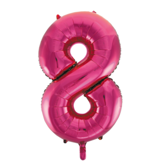 Folie tal 8 - Pink - Giv en ballon