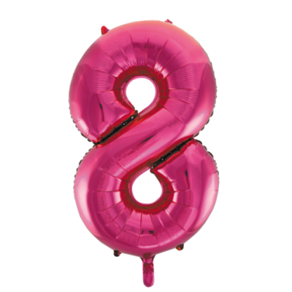 Folie tal 8 - Pink - Giv en ballon