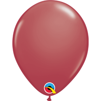 Cranberry - Rund 5" ballon - 100 stk