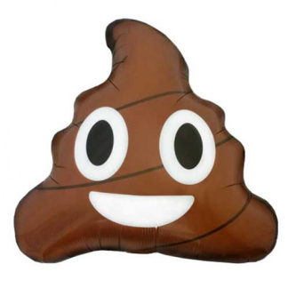 Emoji poo - Giv en ballon