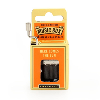 Here comes the sun crank music box