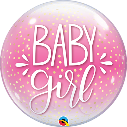 Baby girl bubble - Giv en ballon
