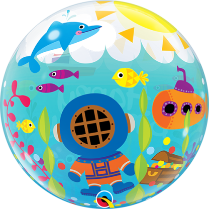 Happy birthday under vandet - Giv en ballon - Billede 2