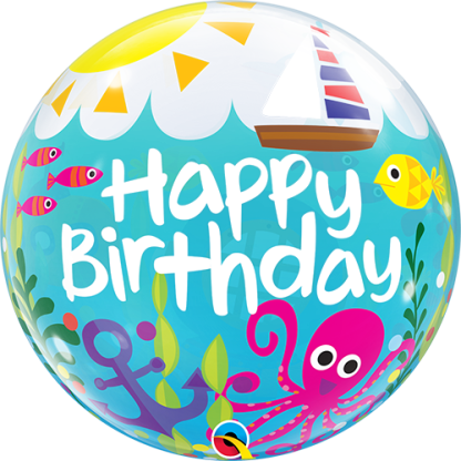 Happy birthday under vandet - Giv en ballon